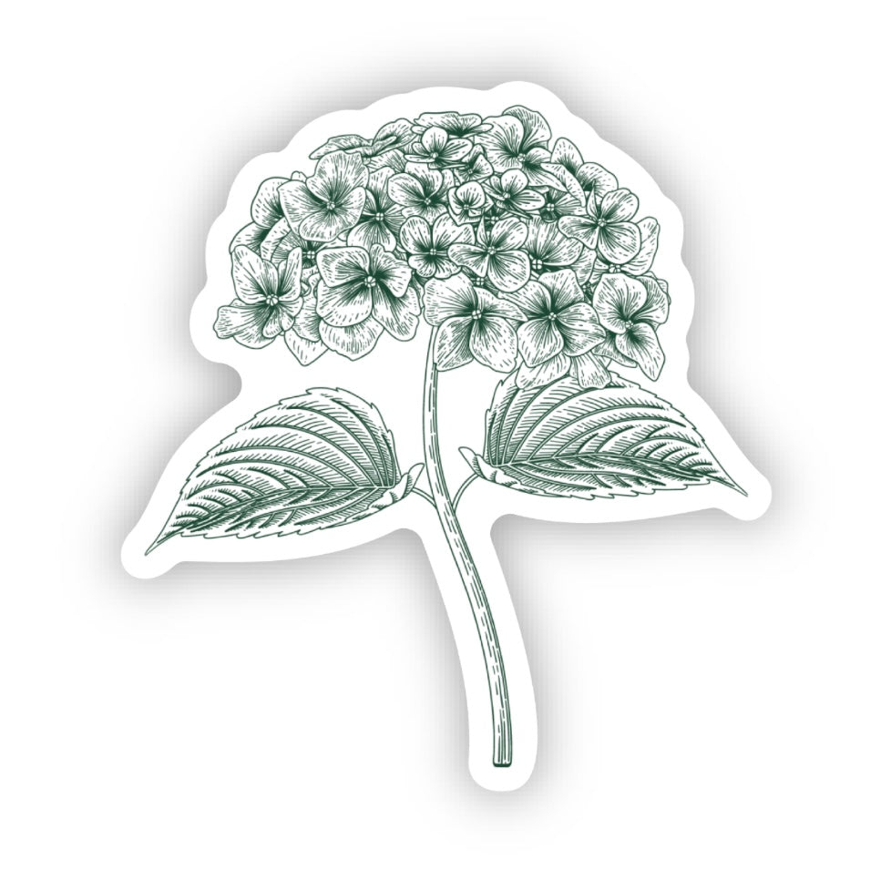 Hydrangea Stem Sticker