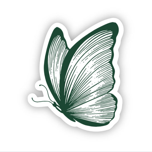 Butterfly Left Sided Sticker