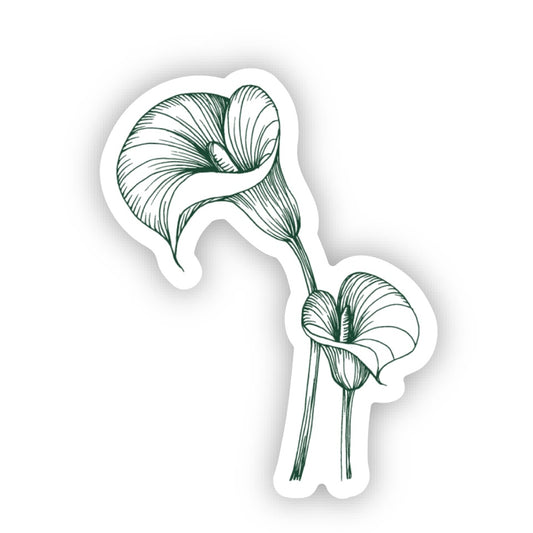 Calla Lily Sticker