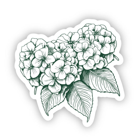 Hydrangeas Sticker