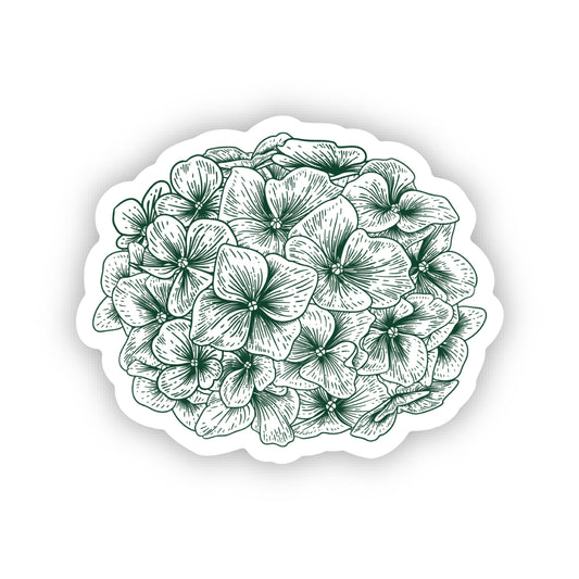 Hydrangea Bulb Sticker
